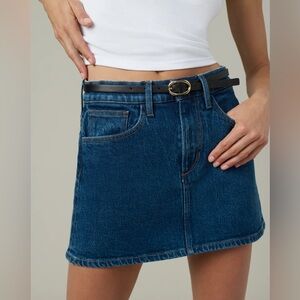 Joe’s Jeans Micro Mini Skirt with Raw Edge Hem